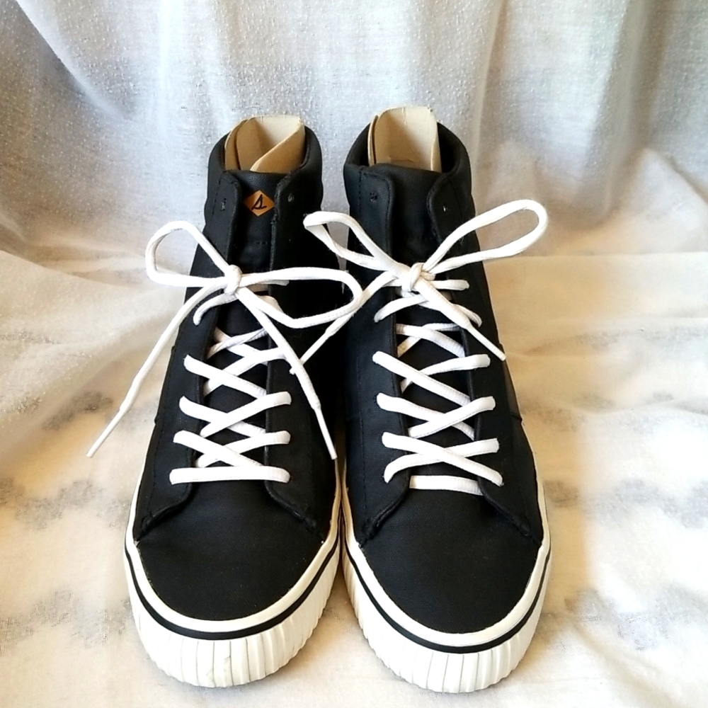Sperry hi-top shoes